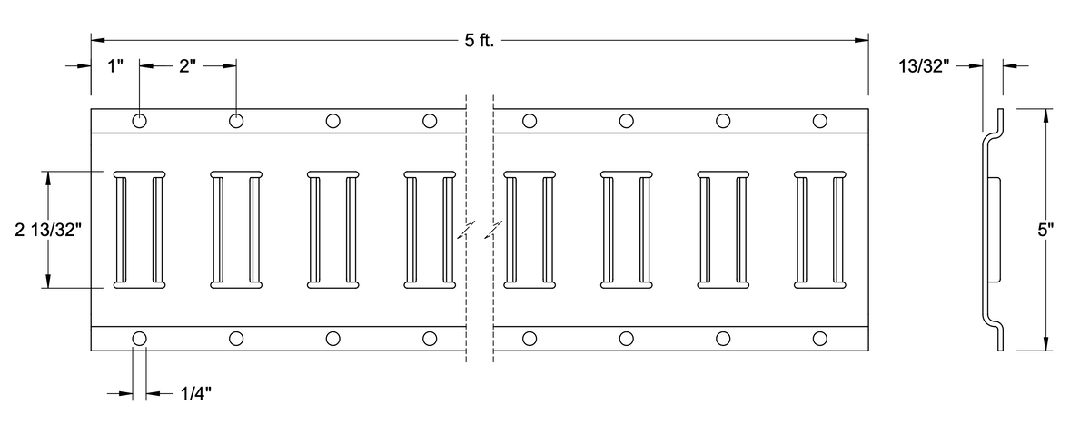 E-Beam Dimensions